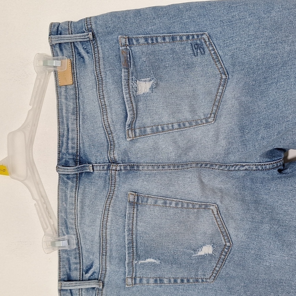 Distressed Blue Women's Jeans - Picture 7 of 10